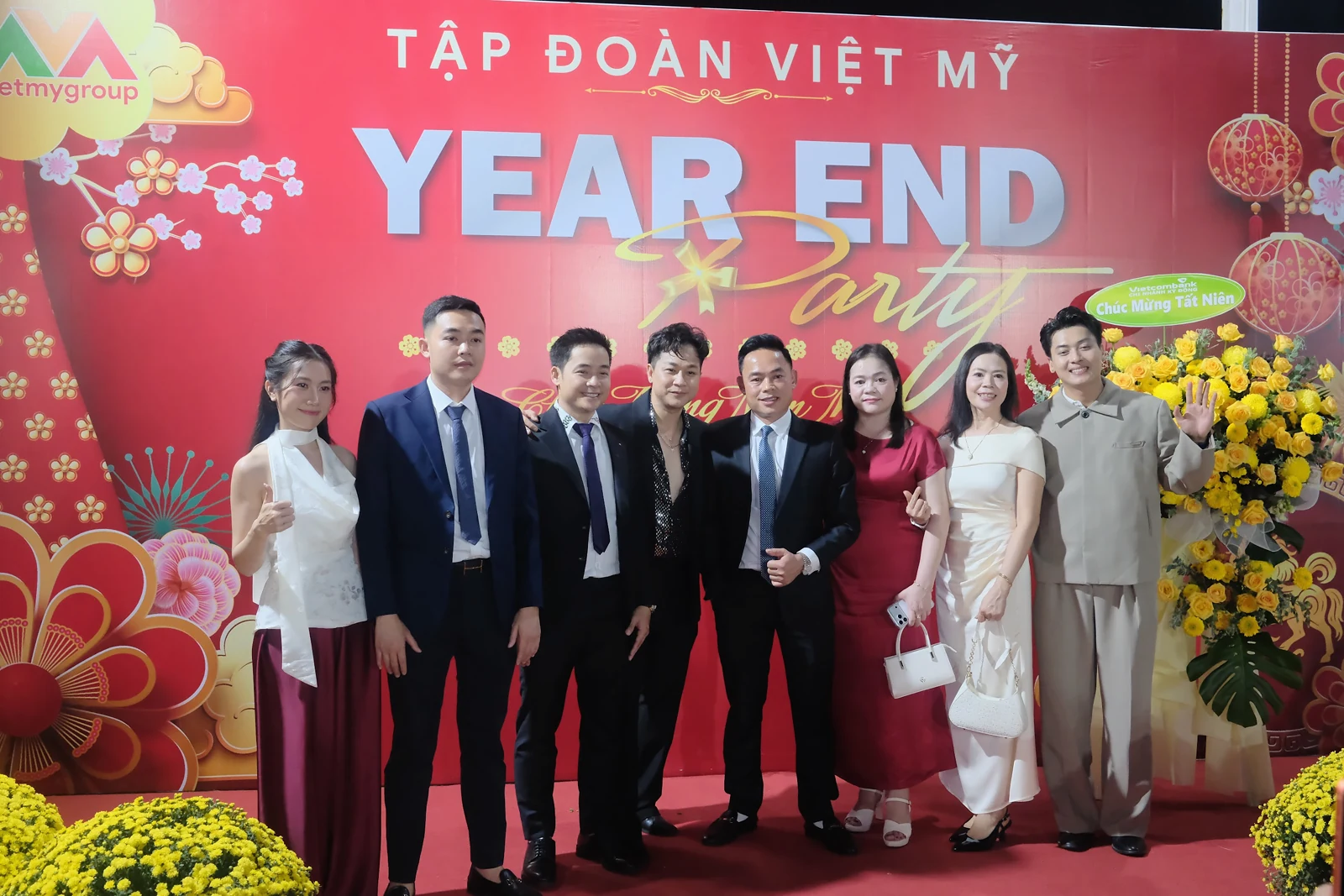Ảnh tập thể trong sự kiện Việt Mỹ